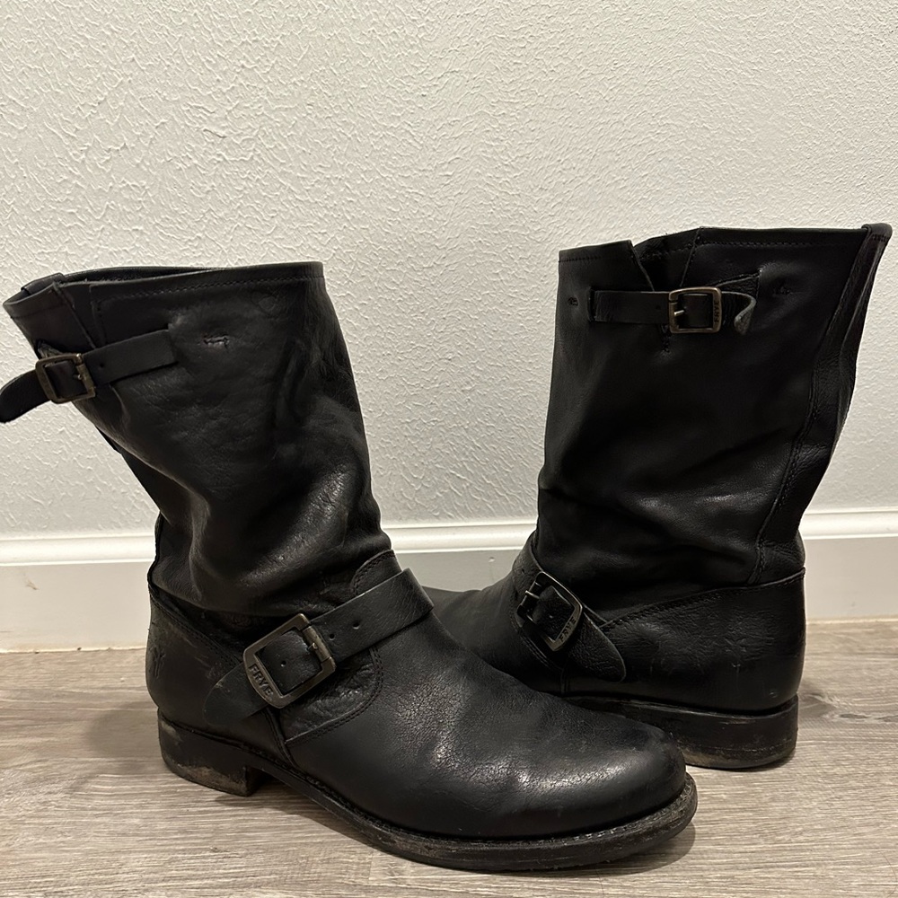 Women’s Frye Veronica Short Black Boots
